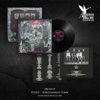 FESSUS Subcutaneous Tomb LP BLACK , PRE-ORDER [VINYL 12"]
